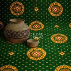 Ковролин Haima Axminster (7x9) Круг Зеленый фото 1 | FLOORDEALER